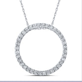 1/6CT-DIA P2 GIFT CIRCLE PENDANT